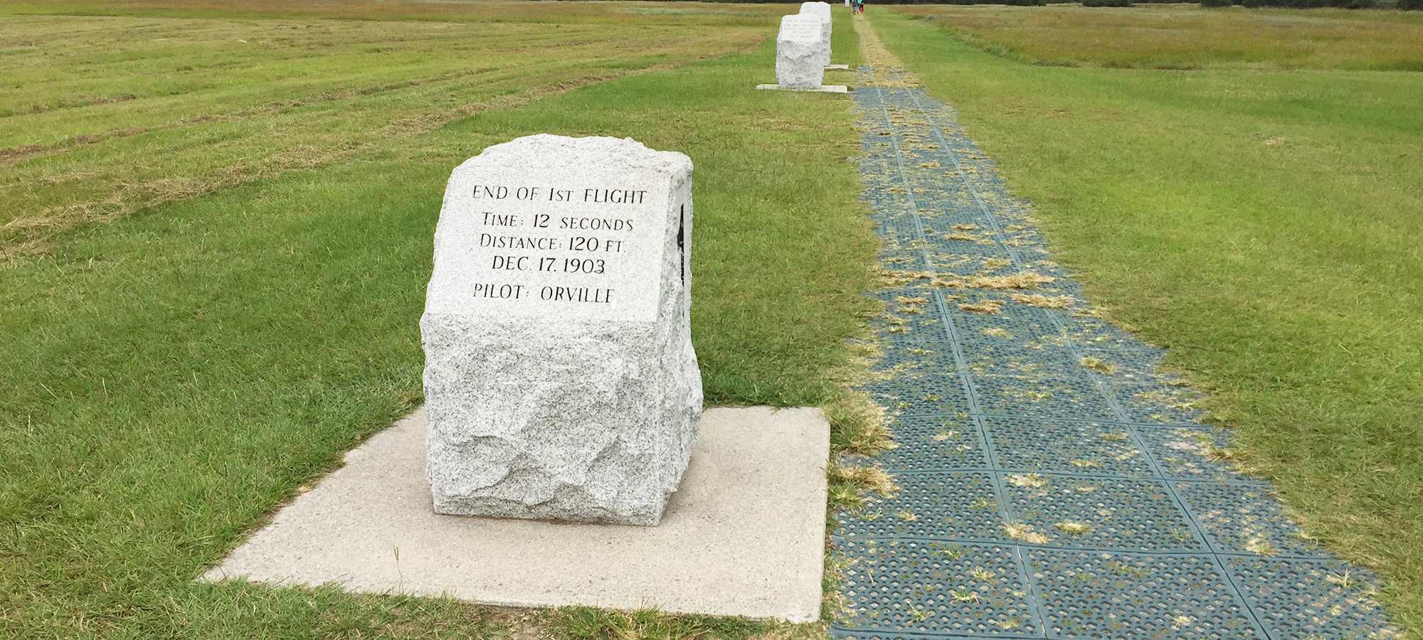 Twelve Seconds to the Sky - Tracing at Kill Devil Hill