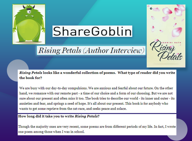 Online Interview on the Debut Poetry Anthology Rising Petals