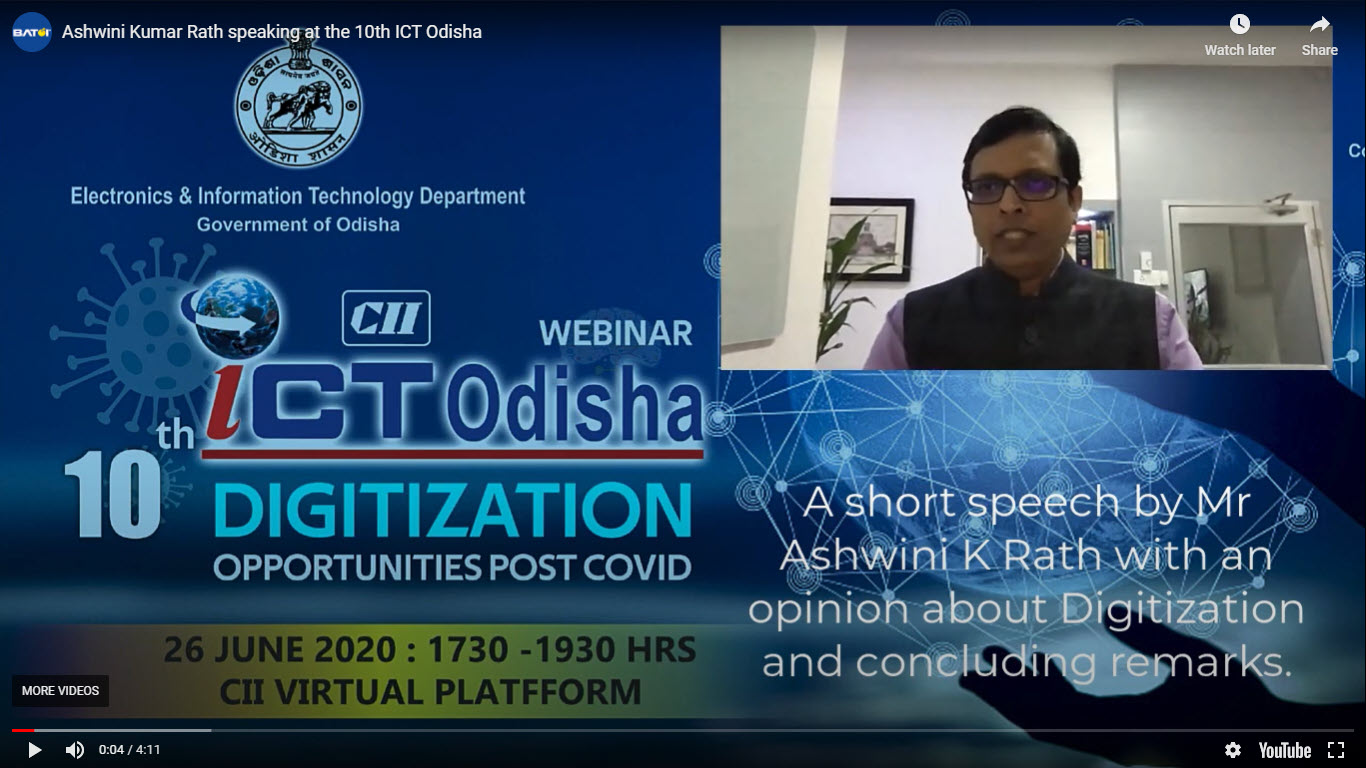 Speaking at the 10th ICT Odisha