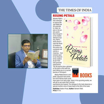 The Times of India Reviews the Poetry Anthology Rising Petals
